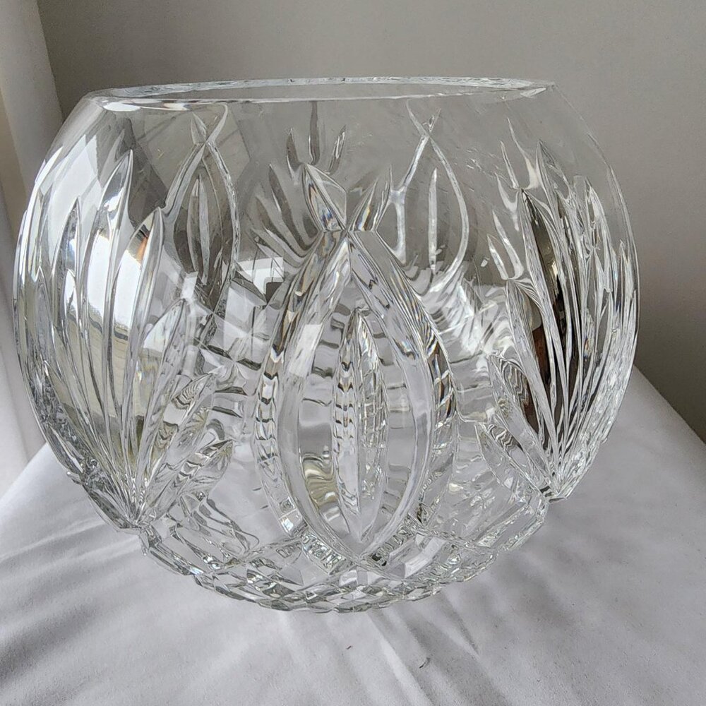 Waterford Lead Crystal Ashbury 8" Rose Bowl - NEW